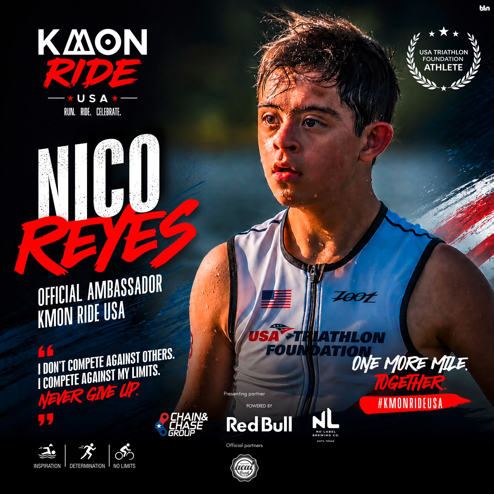 Nico Reyes — Official Ambassador of KMON Ride USA